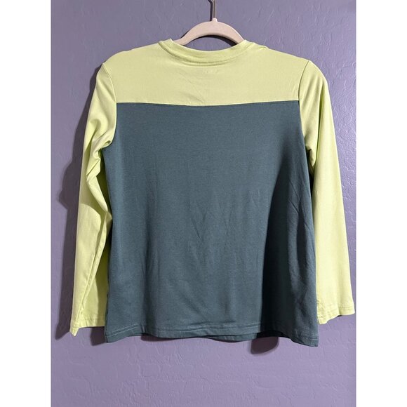 01. Algo Boys Quick Dry Performance Long Sleeve Size M 8/10 NWOT - Picture 2 of 5